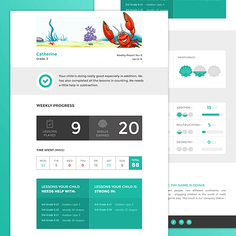 PSD eNesletter template -  odinix