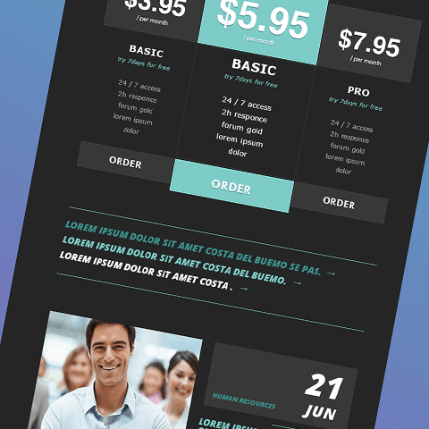 PSD eNesletter template -  greenie
