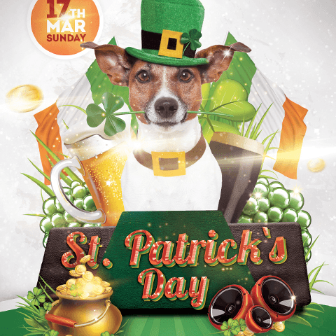 PSD Flyer template - St. Patrick's Day